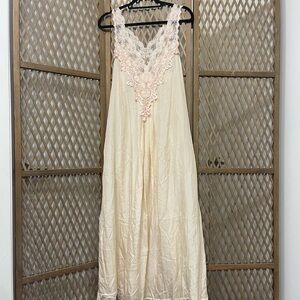 Vintage Silk Slip Dress by Donna Richards. Size medium
